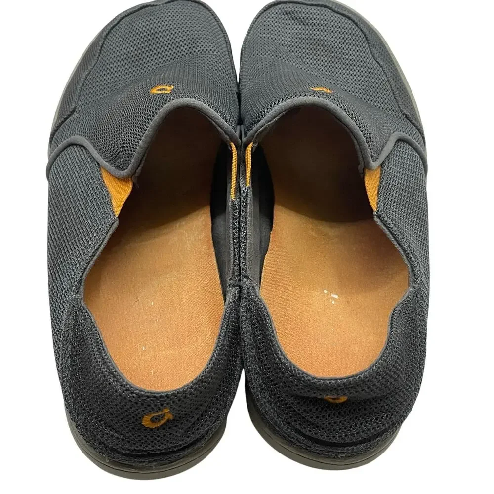 Olukai Nohea Mesh Dark Shadow Slip On   Shoes Men’s Size 8M